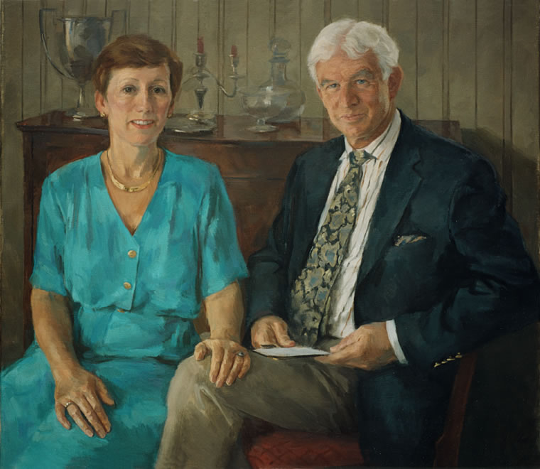 Ian And Jo Argyle by Juliet Wood